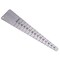 Bead Spacing Gauge w/Millimeters and Inches - Jewelry Repair Making Measuring Tool